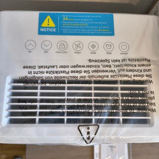 Deumidificatore 12L/24H Silenzioso con Timer NUOVO