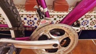 Bicicleta Navago Morada con Marchas