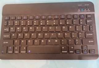Teclado Inalámbrico Bluetooth Negro