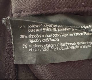 Pantalón Pull&Bear Talla XL Negro