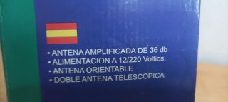 Antena TV Amplificada Brighton BATV-36