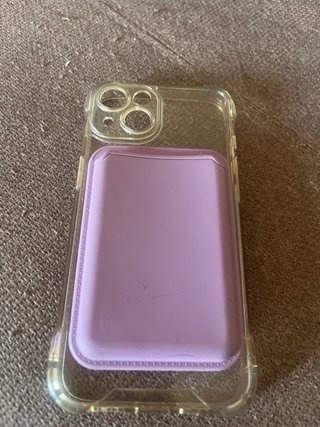 Funda Tarjetero iPhone 13 Morada