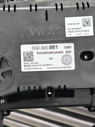 Cuadro instrumentos Golf 7 TSI Gasolina