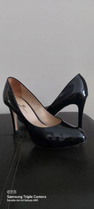 Zapatos de tacón Gloria Ortiz negros talla 36
