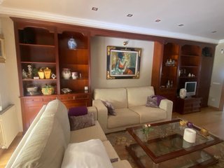 Mueble aparador madera y mármol (ESCUCHO OFERTAS)
