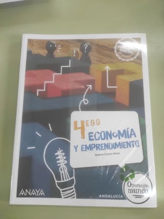 LIBROS DE ECONOMÍA Y EMPRENDIMIENTO 4ESO