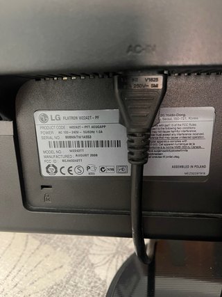 Monitor PC 2x VGA