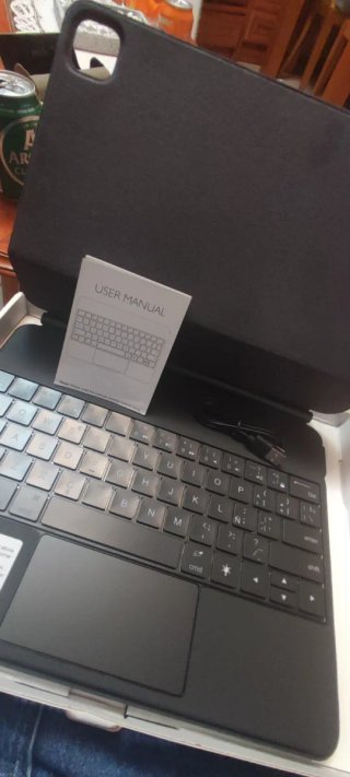 Funda Teclado iPad Retroiluminada