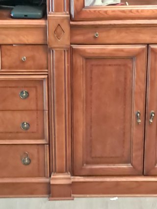 Mueble salón madera maciza