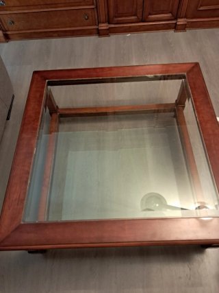 Mueble salón madera maciza