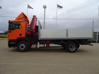 MAN TGM 18 290-CAMIONES GRUA