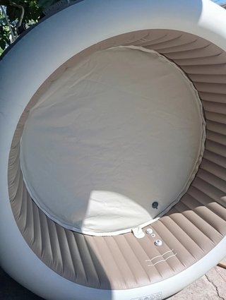 Spa Hinchable Intex Beige 6 Personas y depuradora