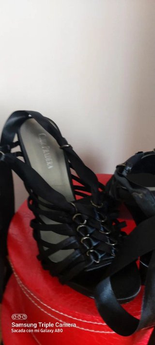 Sandalias de fiesta negras
