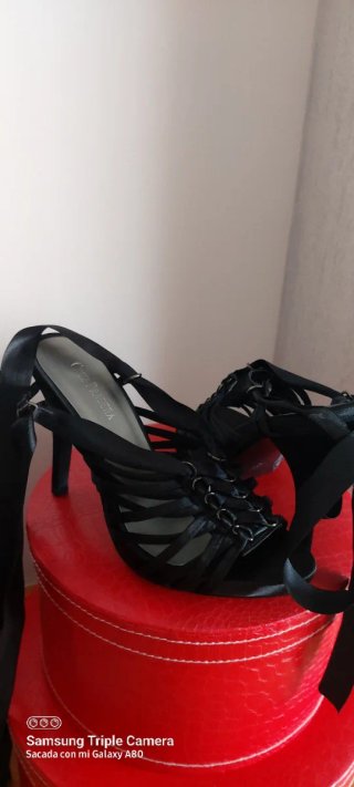 Sandalias de fiesta negras