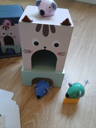 Juego Janod Gato-Ratón Orientación Espacial