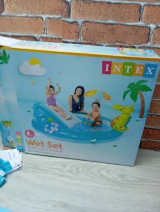 Piscina infantil para niños Intex