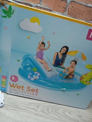 Piscina infantil para niños Intex