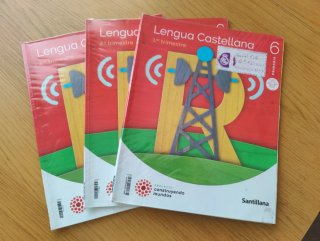 Libros lengua y matemáticas sexto de primaria