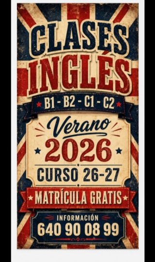 Clases inglés B1/B2/C1/C2