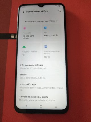 Móvil Vivo Y72 5G
