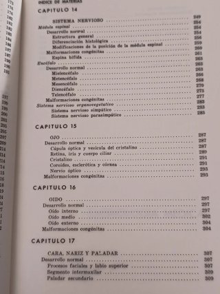 Embriología médica.