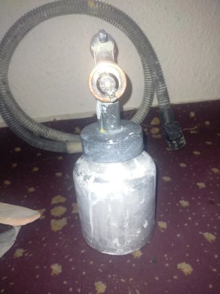 Equipo de pintura con compresor