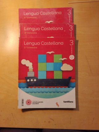 Santillana Lengua castellana, 3 Primaria.