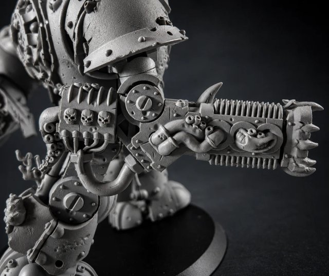 Death guard - hellbrute miniatura resina
