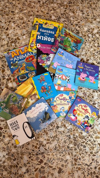 Lote de libros infantiles en español