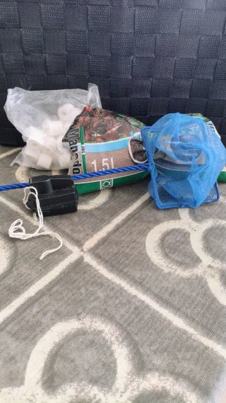 Acuario 80L con accesorios