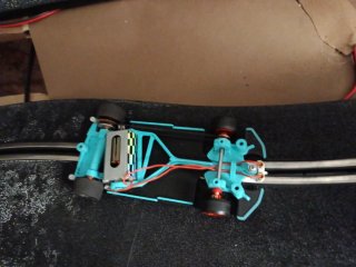 Chasis tech Racing Slot Peugeot 207