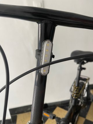 Bicicleta Plegable Negra