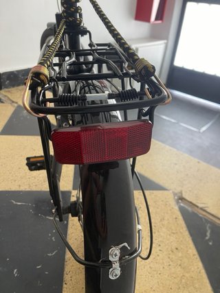Bicicleta Plegable Negra