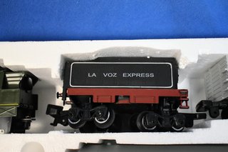 Tren eléctrico La Voz Express vintage