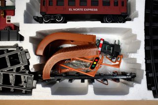 Tren eléctrico La Voz Express vintage