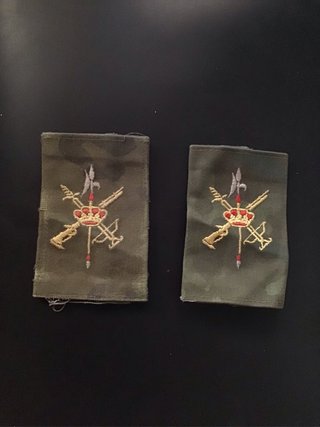 Hombreras bordadas La Legión