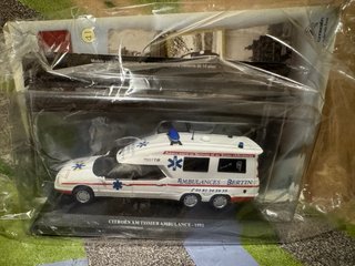 Ambulancia Citroën XM Tissier escala 1/43