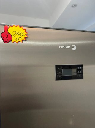 FRIGORÍFICO FAGOR 1,85m A+ INOX