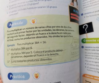 Matemáticas 4 Primaria Santillana.