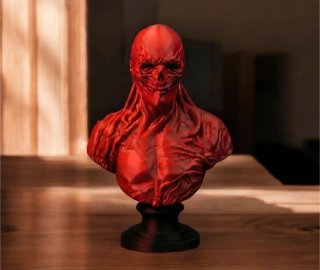 Statua scultura Busto stranger things vecna