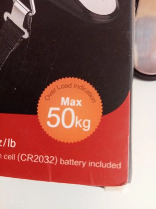 Báscula Digital MYCARBON Maletas Nueva
