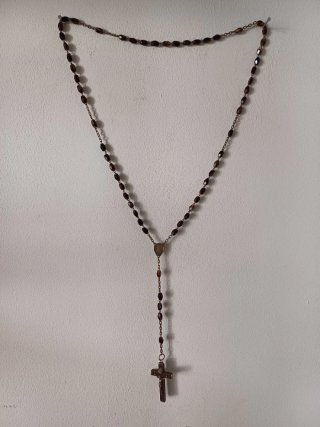 Antiguo Rosario con estuche