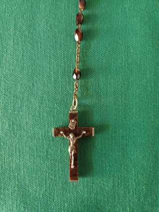 Antiguo Rosario con estuche