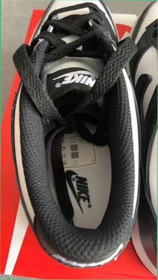 Nike Dunk Low Blanco y Negro Talla 38