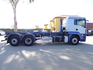 MAN TGS 26 480-CAMIONES GANCHO PORTACONTENEDOR
