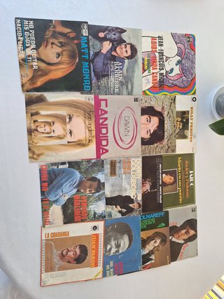 39 Discos Vinilo 45 RPM Años 70