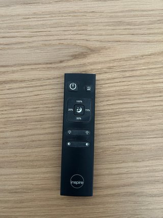 Lámpara Techo Led Aro Negra