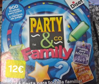 Juego de Mesa Party & Co Family El Tesoro Escondid