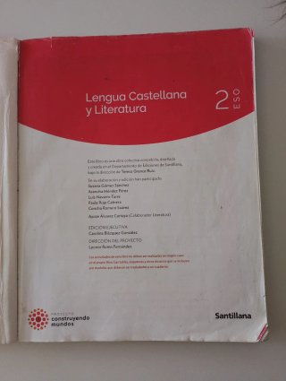 Lengua Castellana y Literatura, 2 ESO, Proyecto...