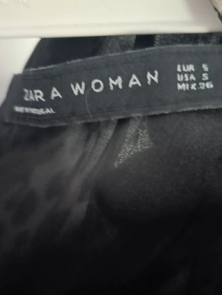 Vestido Zara Estampado Animal